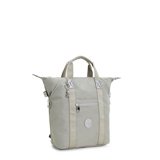 Kipling Art Tote Backpack Laptop Veske Grå | NO 1922MQ